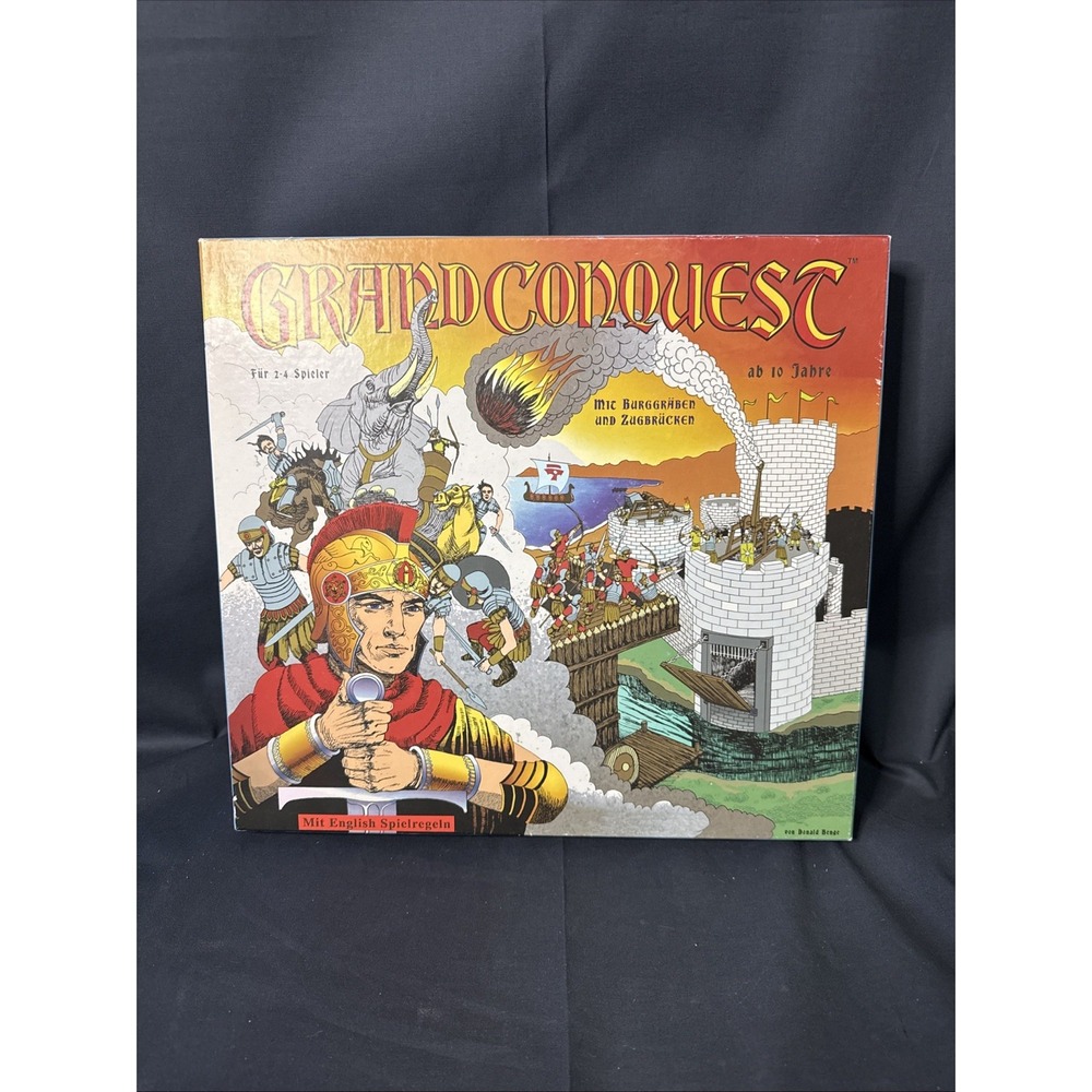 Quest Games Board Game Grand Conquest (German Ed) Pieces Are Sealed